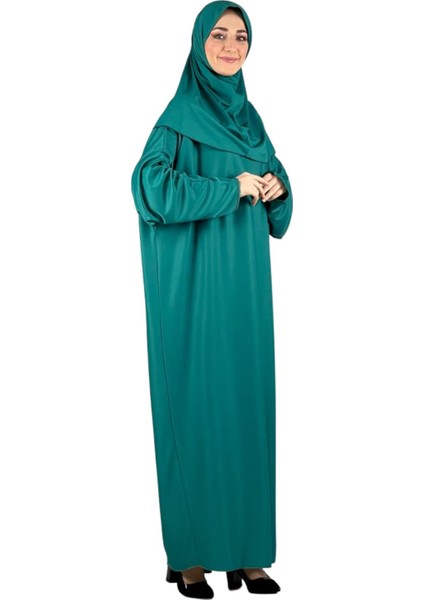 Namaz Elbisesi Eşarp Seccade Tesbih Set, Islami Giyim Takım Ferace Turban Şal fiyatları