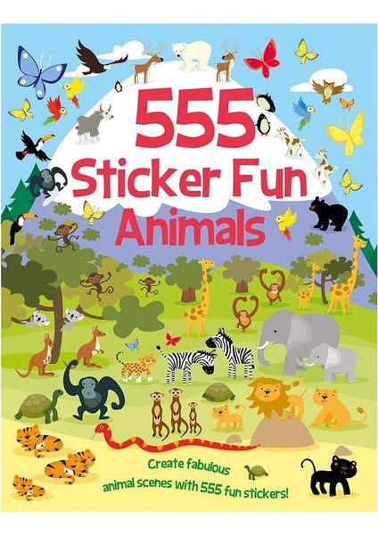 555 Sticker Fun - Animals