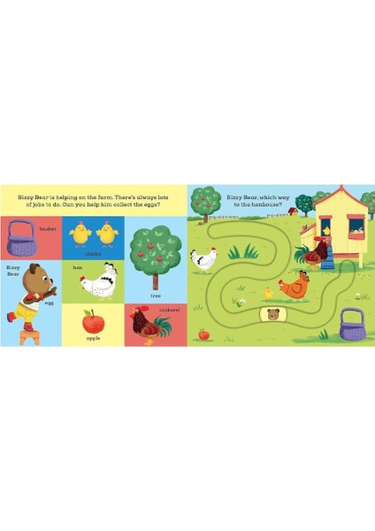 Bizzy Bear - Find and Follow On the Farm