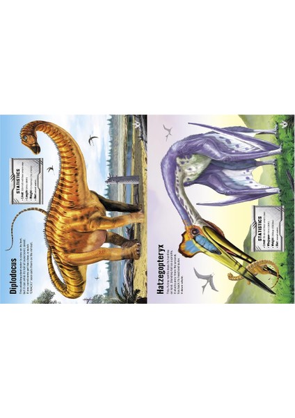 Build Your Own Dinosaurs Sticker Book Usborne Publishing
