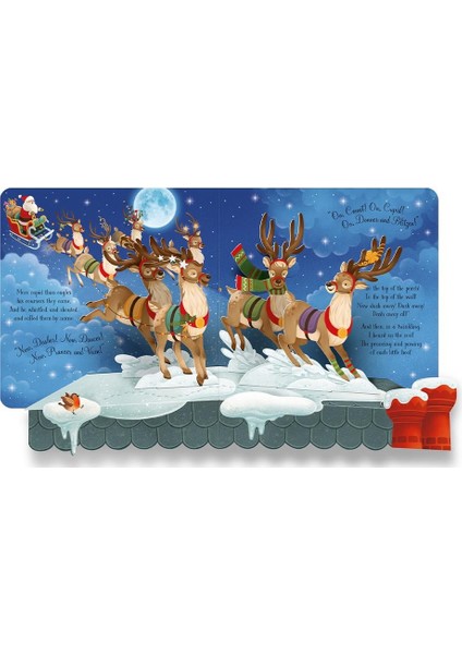 Publishing UK Twas The Night Before Christmas Usborne