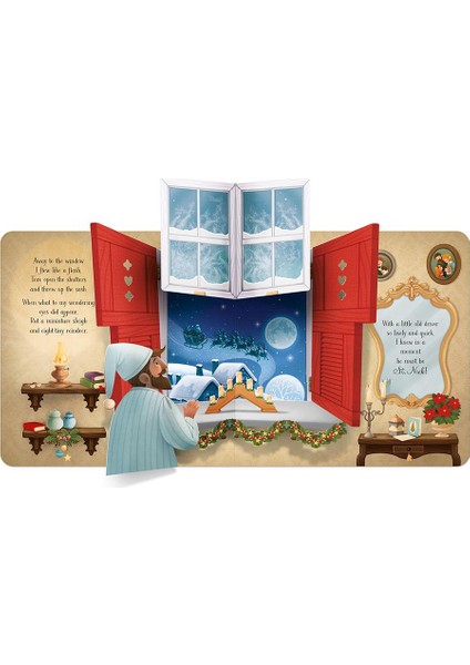Publishing UK Twas The Night Before Christmas Usborne