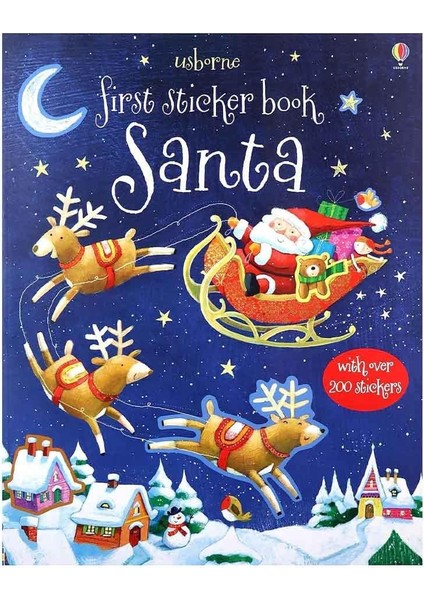 First Sticker Book Santa