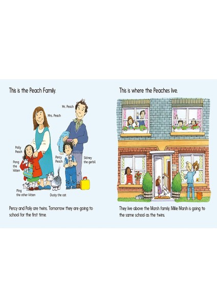 Going To School - Usborne First Experiences - Anne Civardi modelleri