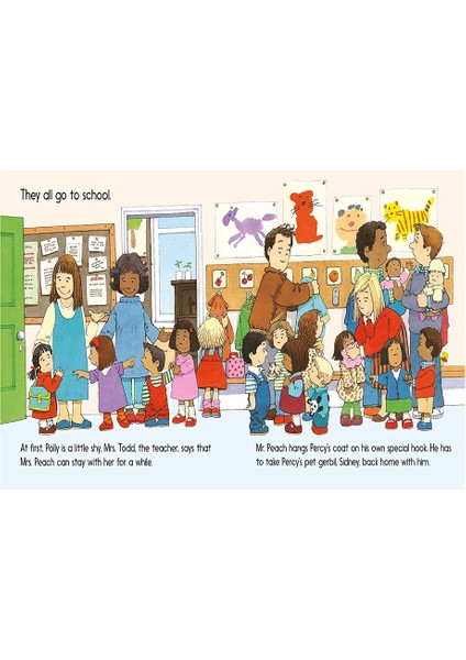 Going To School - Usborne First Experiences - Anne Civardi fırsatları