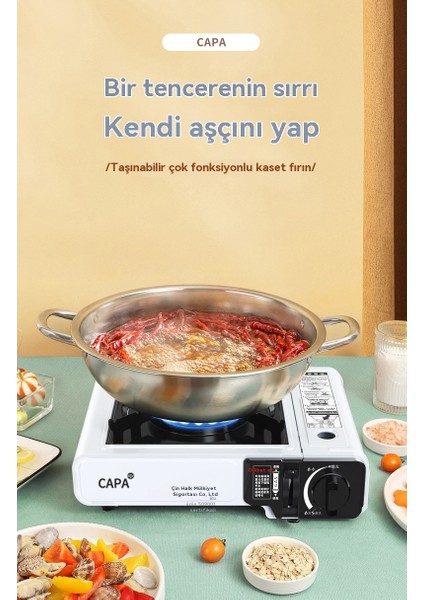 Kaset Sobası Açık Sahada Sobası Tencere Sobası Taşınabilir Kart Manyetik Soba Kamp Sobası (Yurt Dışından)