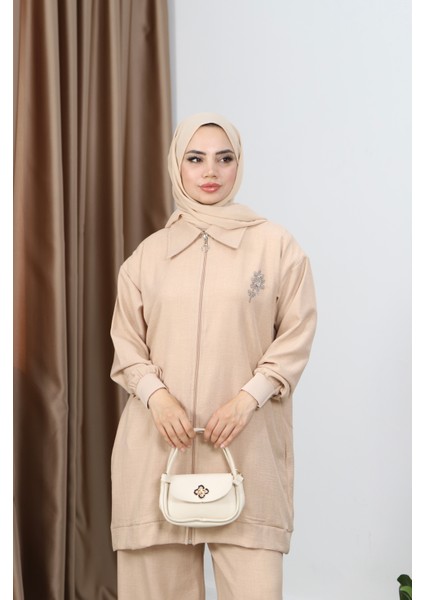 Fermuarlı Keten Takım fırsatları