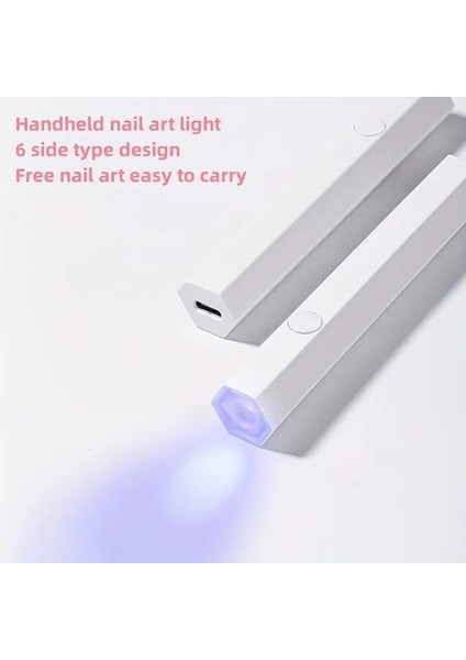 Tırnak Lambası USB Taşınabilir Tırnak Parçası Onarım Tırnak Pişirme Lambası Tırnak Şekillendirme Tek Kelime Lambası (Yurt Dışından) modelleri