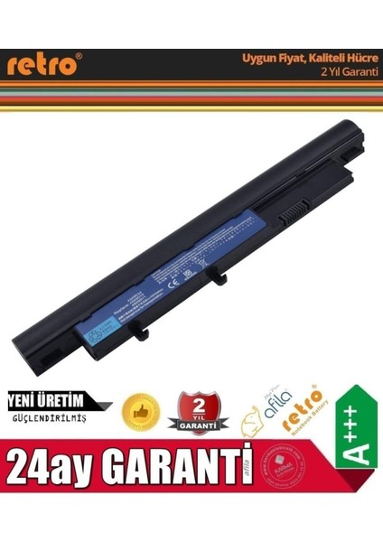 Acer Travelmate 8371-8391 8371-944G08N Notebook - Pili (9cell)