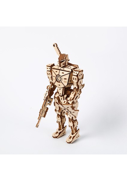 3D Stereo Robot Modeli Yapboz Oyuncak (Yurt Dışından)
