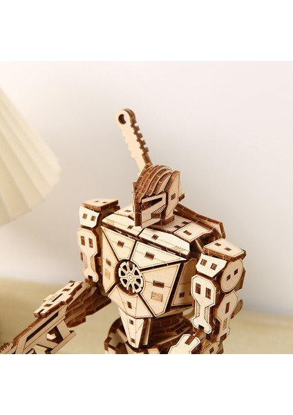 3D Stereo Robot Modeli Yapboz Oyuncak (Yurt Dışından)