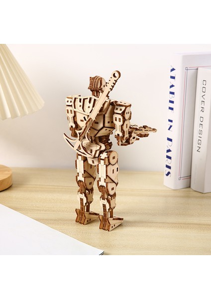 3D Stereo Robot Modeli Yapboz Oyuncak (Yurt Dışından)