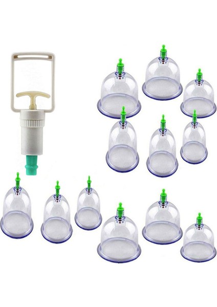 Hacamat Masaj Kupası 12 Li Set