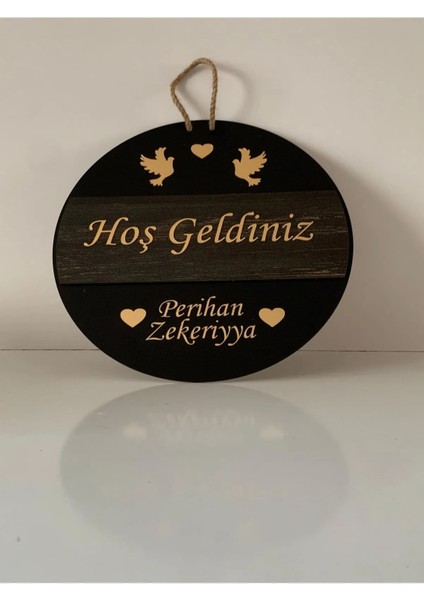 Hoş Geldiniz Kişiye Özel Kapı Süsü indirimleri