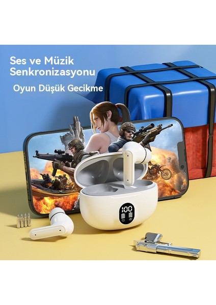 Kulak Içi Kablosuz Bluetooth Kulaklık Koşu Spor Gürültü Önleyici Müzik Arama Kulaklığı (Yurt Dışından) modelleri