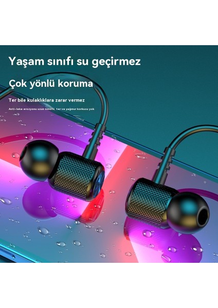 Bluetooth Kablosuz Kulaklık Spor Kulak Içi Boyun Bluetooth Kulaklık (Yurt Dışından) modelleri