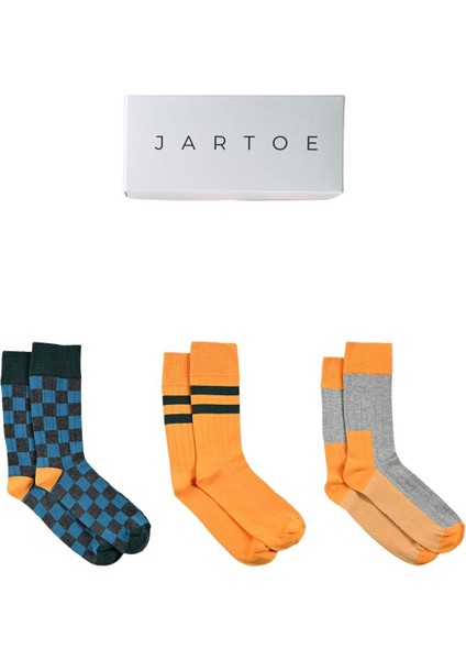 Erkek Barris 3'lü Soket Çorap