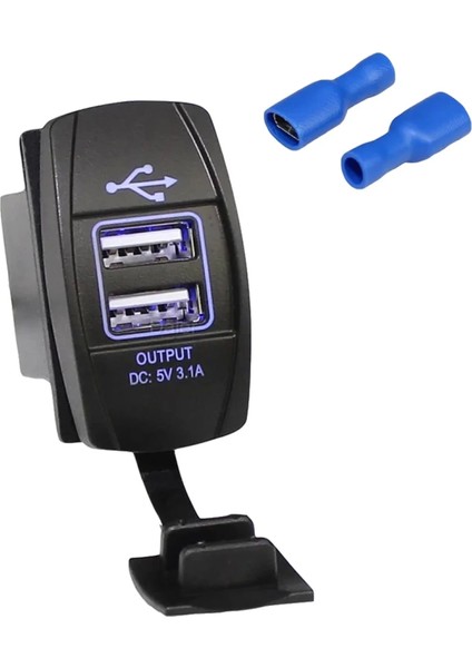 IC-266-C-3 Marin Tip 2li USB 5V 3.1A 12-24V (4887)