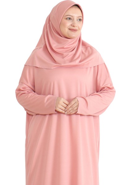 Namaz Elbisesi Eşarp Seccade Tesbih Set, Islami Giyim Takım Ferace Turban Şal modelleri