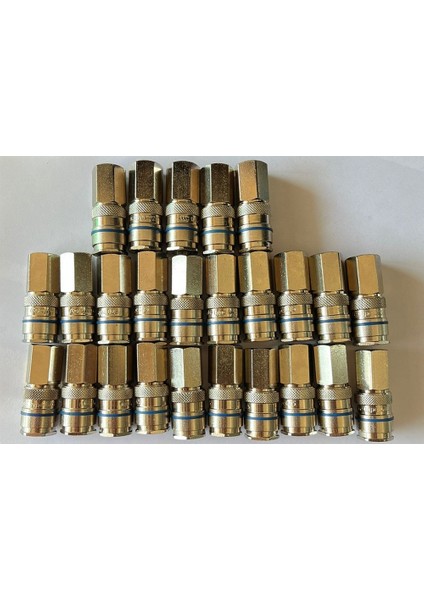 025SFO13 (1/4” Dişi Dişli Valfli Kaplin) Hızlı Bağlantı Kaplini(25 Adet)