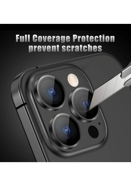 Apple iPhone 16 Pro Max Kamera Koruma Renkli Lens Koruyucu Temperli Cam Koruma indirimleri