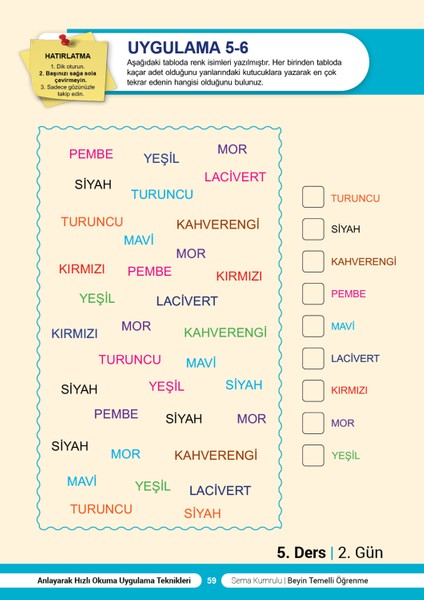 Anlayarak Hızlı Okuma Uygulama Teknikleri 1 ve 2 Kitapları Başlangıç ve Ileri Seviye