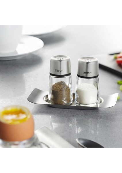Brunch Tuzluk ve Biberlik Seti Yüksek Kaliteli Paslanmaz Çelik