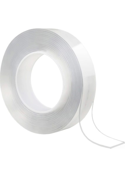 Çift Taraflı Nano Teknoloji Süper Yapıştırıcı Şeffaf Bant 1mm*3cm*3m (4887)