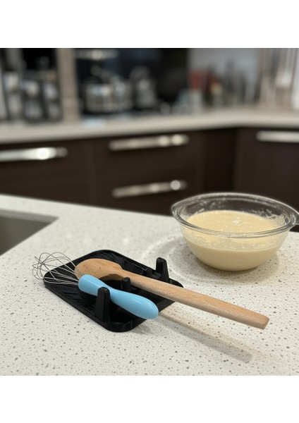 Isıya Dayanıklı Petg Kaşık ve Tencere Kapak Altlığı – Kaşıklık - 2’si 1 Arada Pratik Tasarım! indirimleri