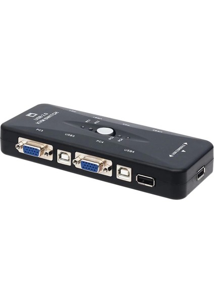 4 Port USB Manuel Butonlu Kwm Switch (4887)