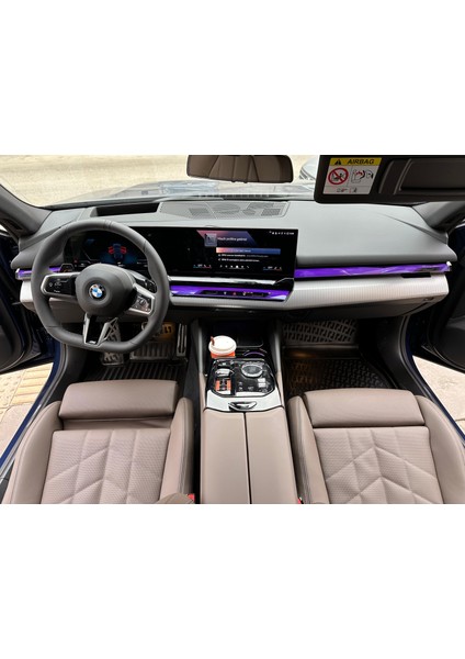 Bmw 5 Serisi G60 2023 ve Üzeri Için 3D Havuzlu Paspas