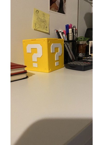 Süper Mario Dekoratif Kutu Lamba Gaming Dekor Gamer Hediye