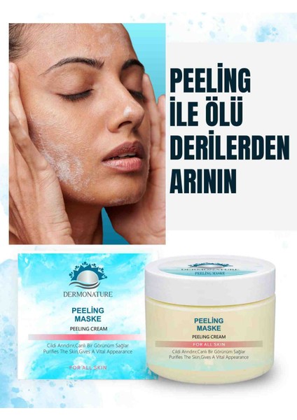 Hyaluronik Asit & Kakao Yağı Içerikli, Cildi Canlandıran Smooth Touch Peeling Maske 300ML