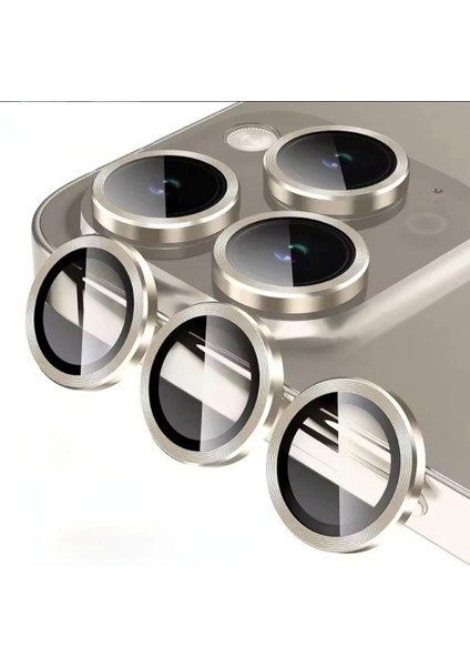 Apple iPhone 16 Pro Kamera Koruma Renkli Lens Koruyucu Temperli Cam Koruma fiyatları