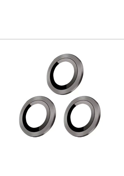 Apple iPhone 16 Pro Kamera Koruma Renkli Lens Koruyucu Temperli Cam Koruma