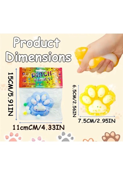 Kedi Patisi Squishy Oyuncağı Sukuşi (7,5x6,5cm) fiyatları
