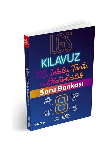 8. Sınıf Kılavuz T.C. İnkılap Tarihi ve Atatürkçülük Soru Bankası