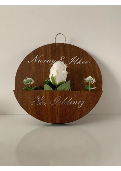 Hoş Geldiniz Kişiye Özel Kapı Süsü modelleri