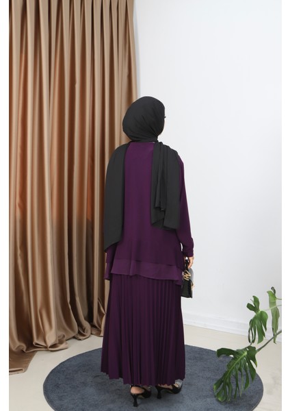 Şifonlu Sandy Etekli Takım