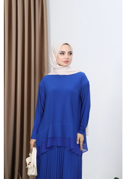 Şifonlu Sandy Etekli Takım indirimleri