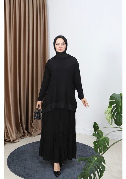 Şifonlu Sandy Etekli Takım