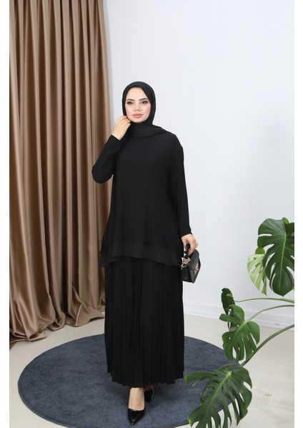 Şifonlu Sandy Etekli Takım modelleri