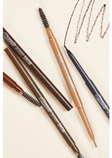 Ultra İnce Uçlu, Doğal Görünüm Veren Kaş Kalemi PERIPERA Speedy Skinny Brow (7 Ash Brown)