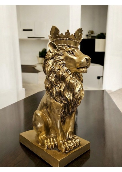 Aslan Kral Biblo – Dekoratif Polyester Hediyelik Obje fiyatları