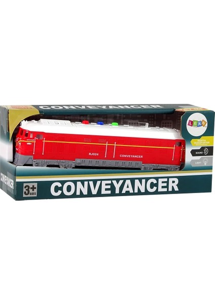 Müzikli ve Işıklı Kırmızı Tren