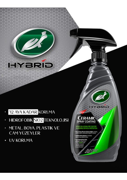 Seramik Sprey Kaplama Boya Koruyucu 500ml