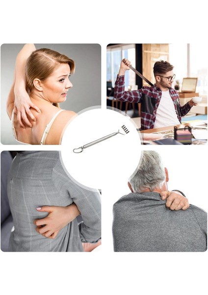 2 Adet Teleskopik Sırt Kaşıyıcı Masaj Aleti Uzatılabilir- Yaşlılar, Çocuklar, Erkekler, Kadınlar fırsatları