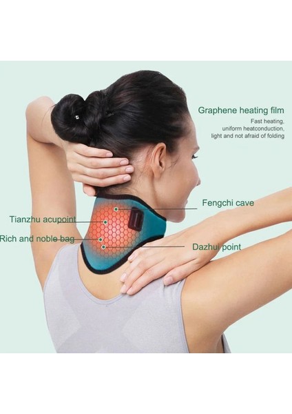 Boyun Masaj Aleti Boyun Masajı Yakı Isı Bandı Zaman Ayarlı fiyatları