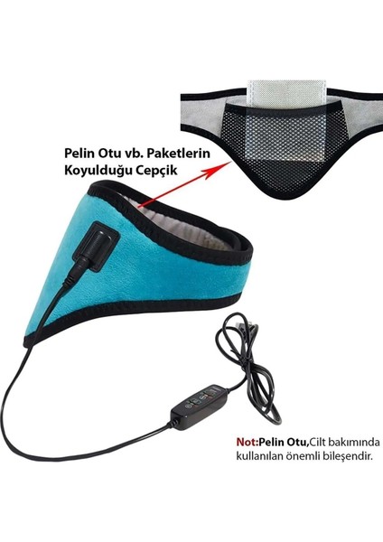 Boyun Masaj Aleti Boyun Masajı Yakı Isı Bandı Zaman Ayarlı modelleri