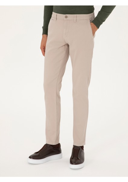 Erkek Taş Slim Fit Kanvas Pantolon 50305017-VR049